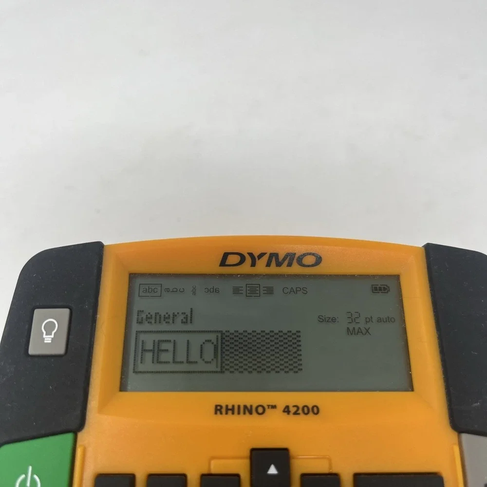 Dymo Rhino 4200 Label Thermal Printer with QWERTY Keyboard